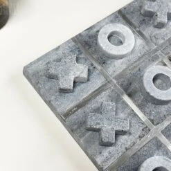 Darthome Limited Grey Marble Tic Tac Toe Game -Decor Garden Shop IMG E1988