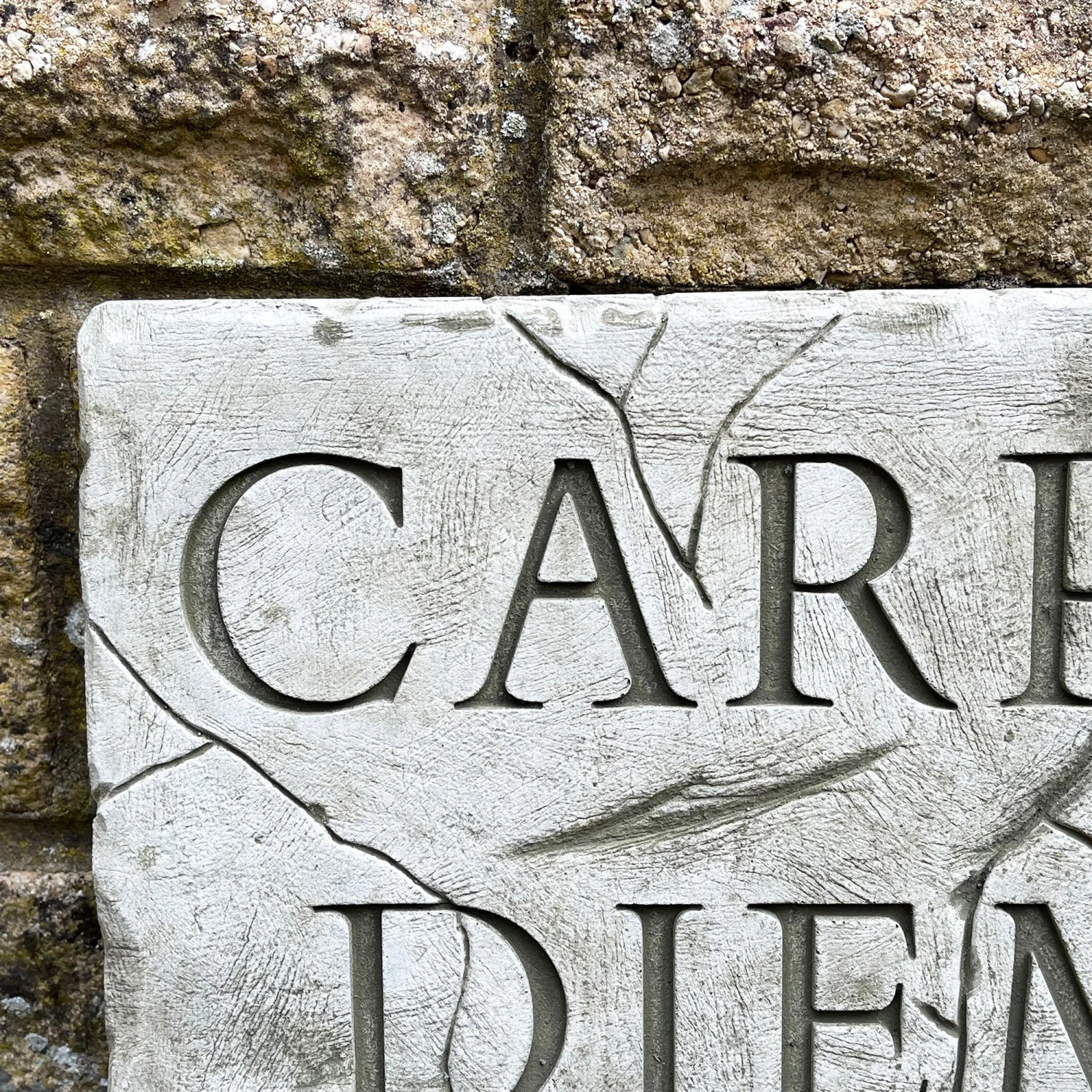 Darthome Limited Stone Carpe Diem Wall Plaque 4 Darthome Limited Stone Carpe Diem Wall Plaque - Image 4