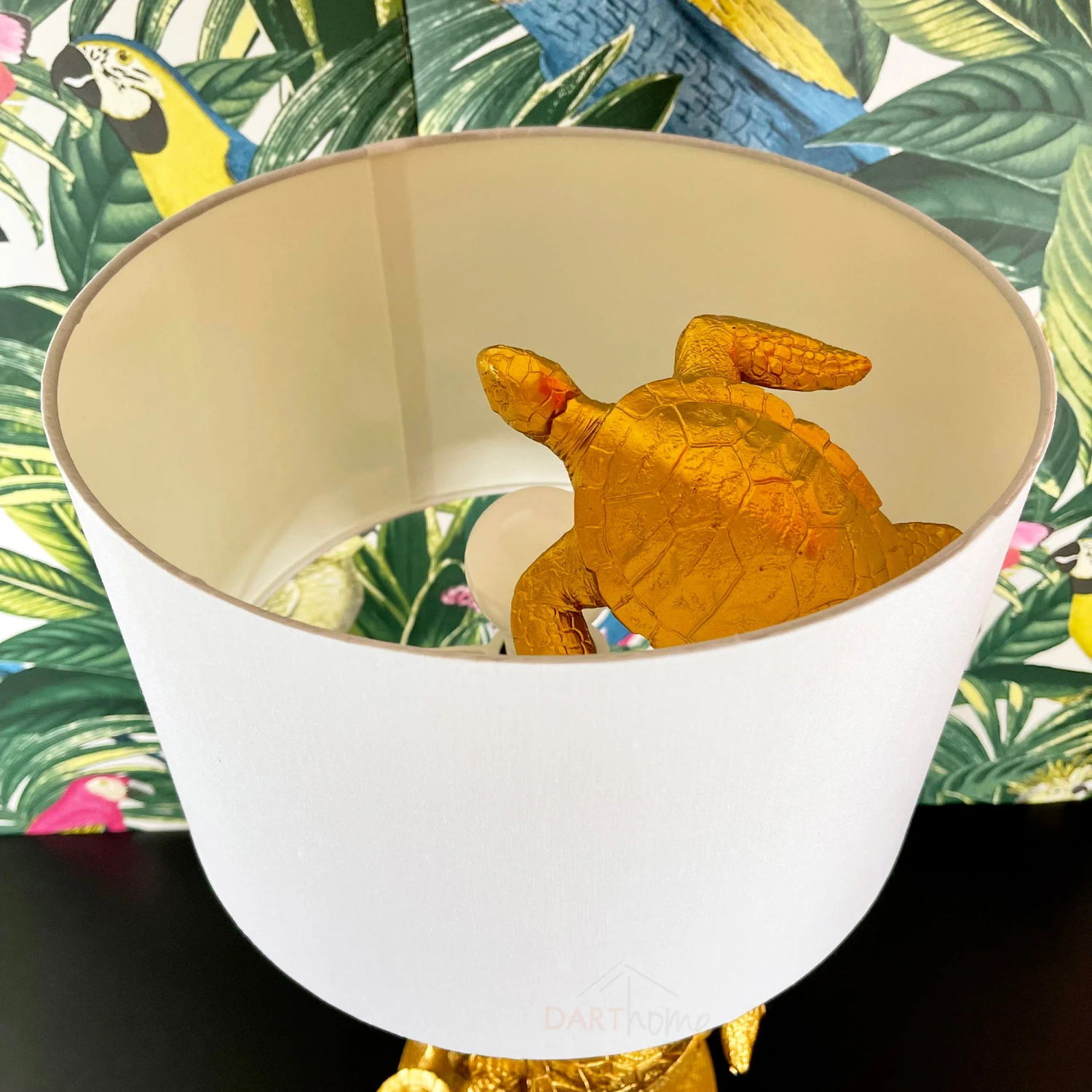 Darthome Limited Large Gold Turtle Table Lamp 4 Darthome Limited Large Gold Turtle Table Lamp - Image 4