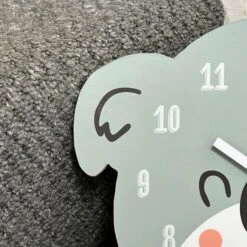 Darthome Limited Koala Bear Head Childrens Wall Clock -Decor Garden Shop IMG E2201