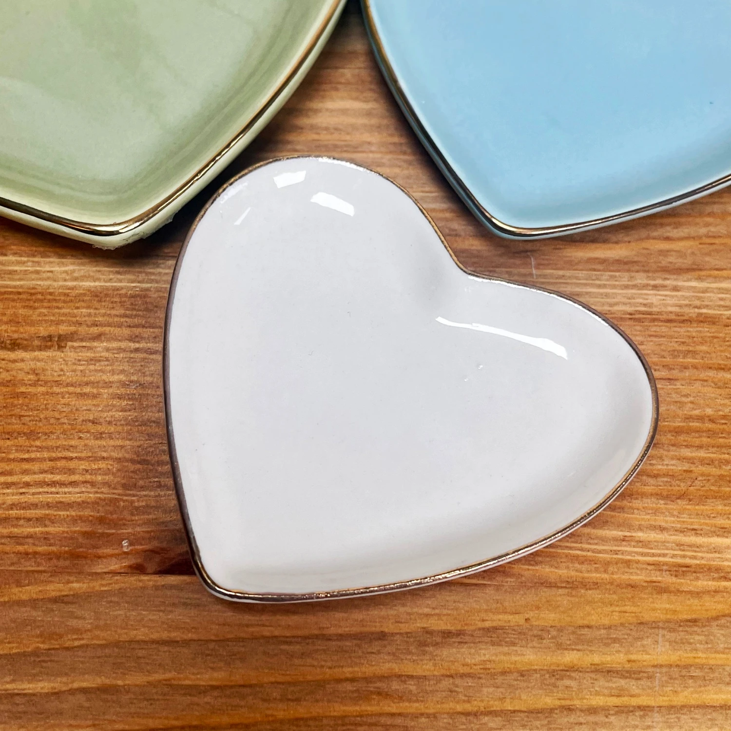 Darthome Limited Set Of 3 Heart Trinket Trays 2 Darthome Limited Set Of 3 Heart Trinket Trays - Image 2