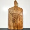 Darthome Limited Large Etched Highland Cow Chopping Board