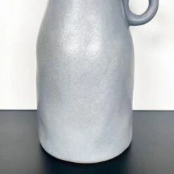 Darthome Limited Grey Pottery Vase With Handle -Decor Garden Shop IMG E2353