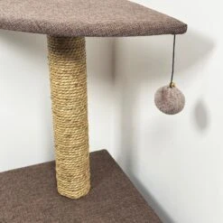 Darthome Limited Brown Corner Cat Scratcher Tree -Decor Garden Shop IMG E2481
