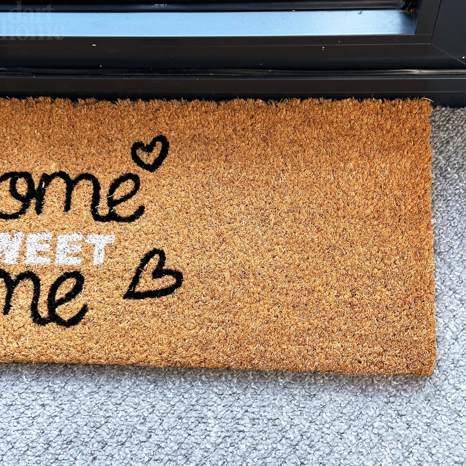 Darthome Limited Heart Home Sweet Home Door Mat 75x25cm 3 Darthome Limited Heart Home Sweet Home Door Mat 75x25cm - Image 3