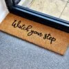 Darthome Limited Watch Your Step Typography Door Mat 75x25cm