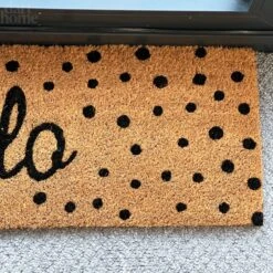 Darthome Limited Polka Dot Hello Door Mat 75x25cm 9 Darthome Limited Polka Dot Hello Door Mat 75x25cm -Decor Garden Shop IMG E2545 b79cf642 fb05 461f 9b6b 925f1692507d
