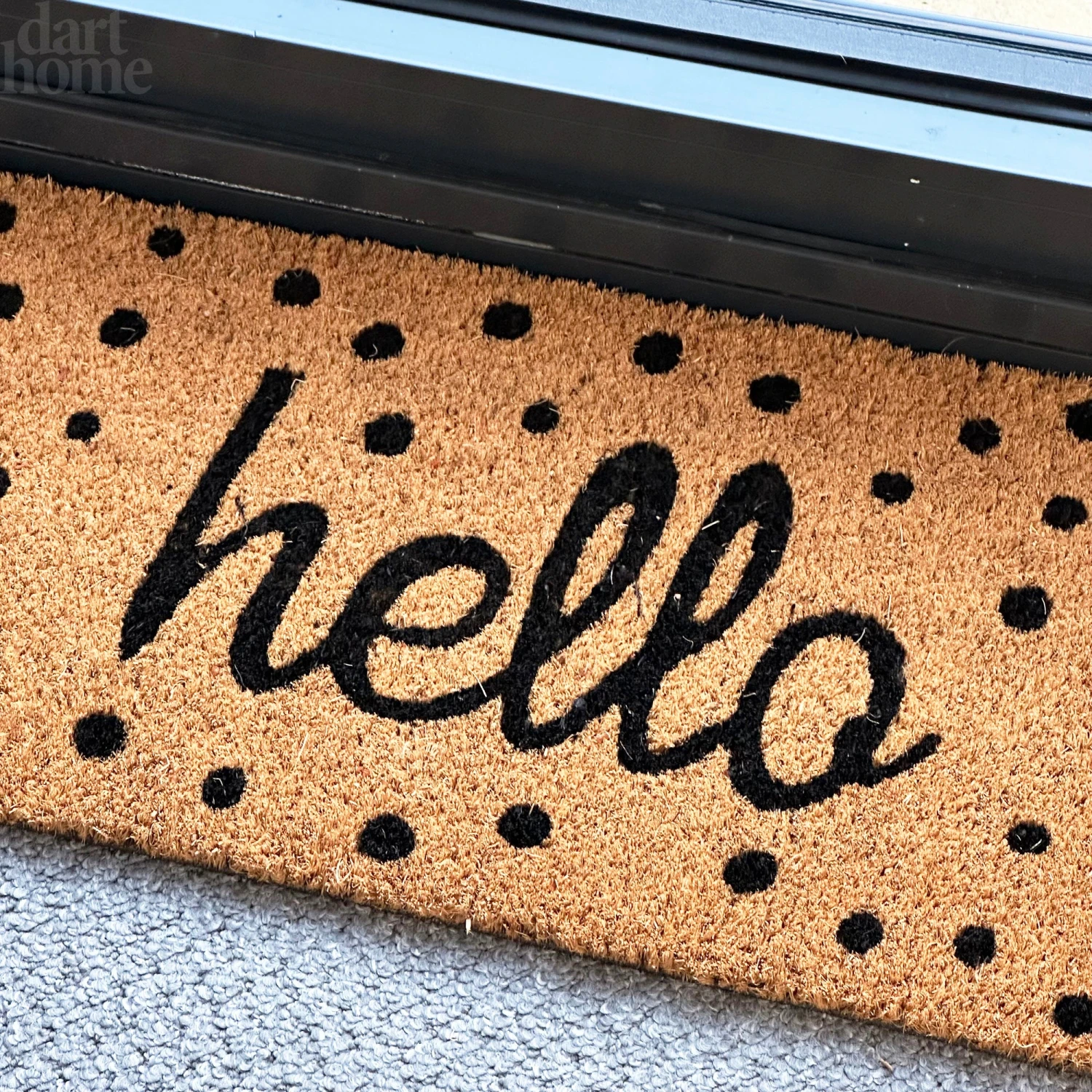 Darthome Limited Polka Dot Hello Door Mat 75x25cm 5 Darthome Limited Polka Dot Hello Door Mat 75x25cm - Image 5