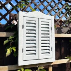 Darthome Limited French Country Shutter Window Wall Mirror -Decor Garden Shop IMG E2551