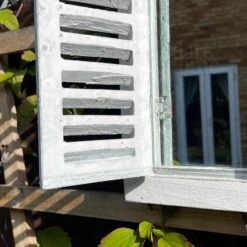 Darthome Limited French Country Shutter Window Wall Mirror -Decor Garden Shop IMG E2554