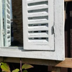 Darthome Limited French Country Shutter Window Wall Mirror -Decor Garden Shop IMG E2556
