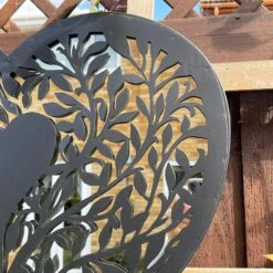 Darthome Limited Love Heart Silhouette Garden Mirror -Decor Garden Shop IMG E2597