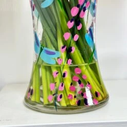 Darthome Limited Hand Painted Glass Dragonfly Vase -Decor Garden Shop IMG E2604