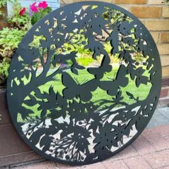 Darthome Limited Extra Large Butterfly Garden Silhouette Mirror