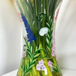 Darthome Limited Hand Painted Glass Botanical Butterflies Vase 12 Darthome Limited Hand Painted Glass Botanical Butterflies Vase -Decor Garden Shop IMG E2625 7ccab1f4 0406 4cda ab08 d78e29d6c485