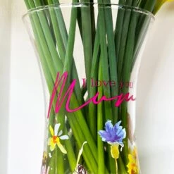 Darthome Limited Hand Painted Glass I Love You Mum Vase -Decor Garden Shop IMG E2642 78bf9768 7ebc 451e a761 5021c278539e