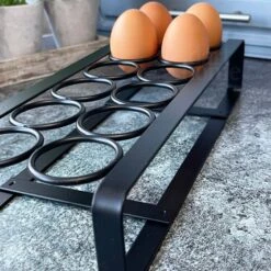 Darthome Limited Black Iron Egg Holder -Decor Garden Shop IMG E2644