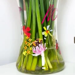 Darthome Limited Hand Painted Glass I Love You Mum Vase -Decor Garden Shop IMG E2651