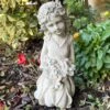 Darthome Limited Stone Flower Girl Garden Sculpture