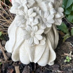 Darthome Limited Stone Flower Girl Garden Sculpture 12 Darthome Limited Stone Flower Girl Garden Sculpture -Decor Garden Shop IMG E2726