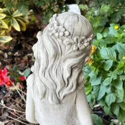 Darthome Limited Stone Flower Girl Garden Sculpture 13 Darthome Limited Stone Flower Girl Garden Sculpture -Decor Garden Shop IMG E2727