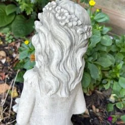 Darthome Limited Stone Flower Girl Garden Sculpture 15 Darthome Limited Stone Flower Girl Garden Sculpture -Decor Garden Shop IMG E2729