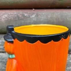 Darthome Limited Halloween Pumpkin Ghost Plant Pot B -Decor Garden Shop IMG E2780