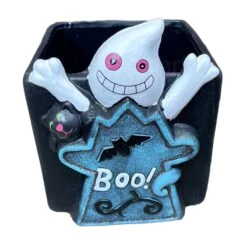 Darthome Limited Ceramic Halloween Ghost Plant Pot -Decor Garden Shop IMG E2795copy