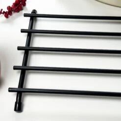 Darthome Limited Black Steel Square Trivet -Decor Garden Shop IMG E2826