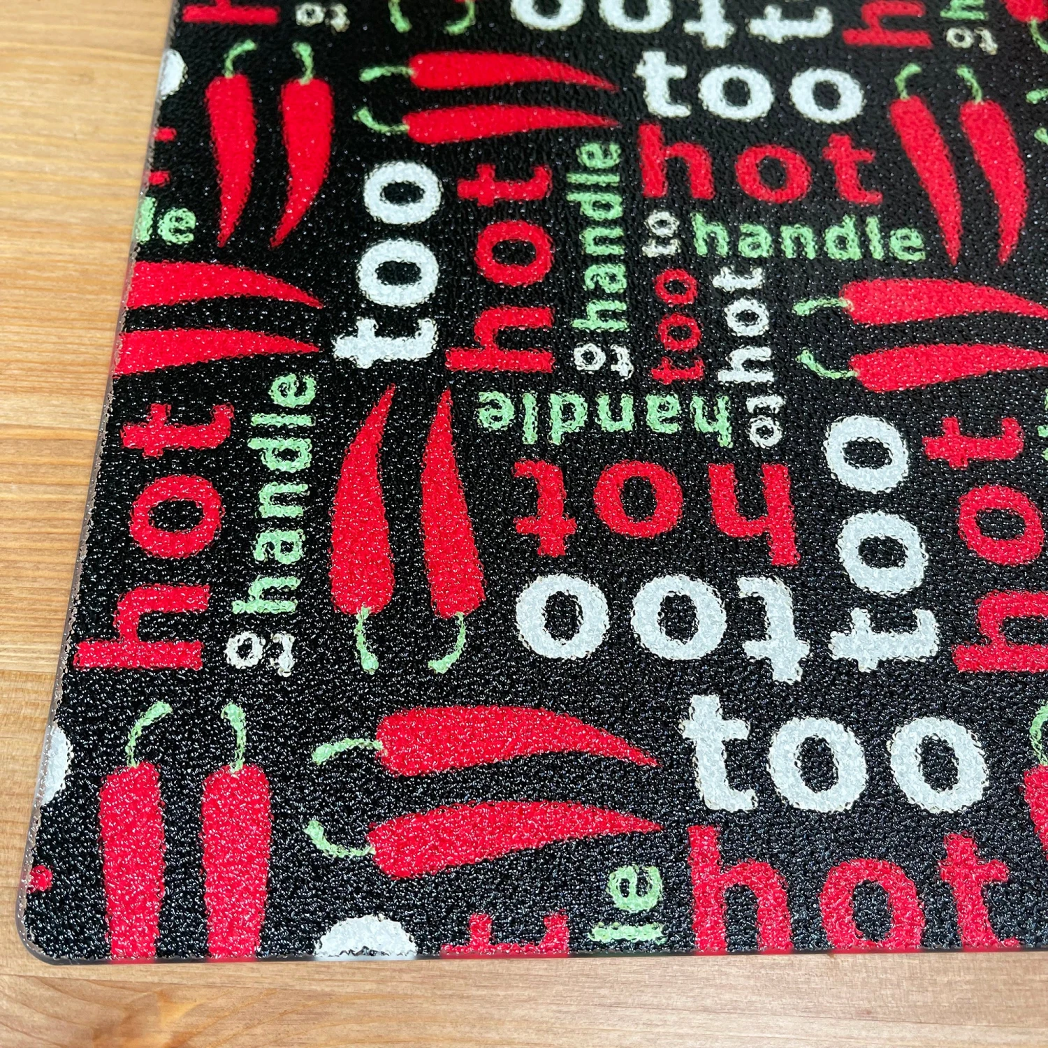 Darthome Limited Glass Chopping Board Hot Chillis 4 Darthome Limited Glass Chopping Board Hot Chillis - Image 4