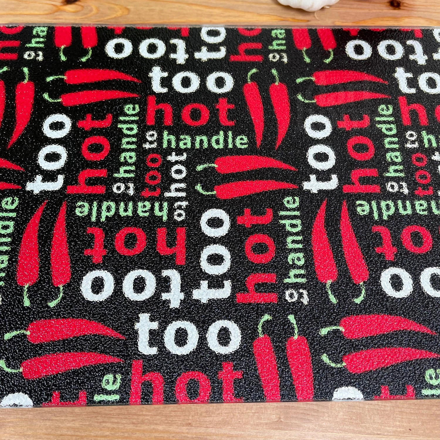 Darthome Limited Glass Chopping Board Hot Chillis 5 Darthome Limited Glass Chopping Board Hot Chillis - Image 5