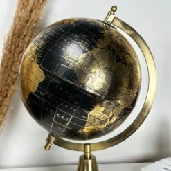 Darthome Limited Decorative Globe On Gold Metal Stand 12 Darthome Limited Decorative Globe On Gold Metal Stand -Decor Garden Shop IMG E2891