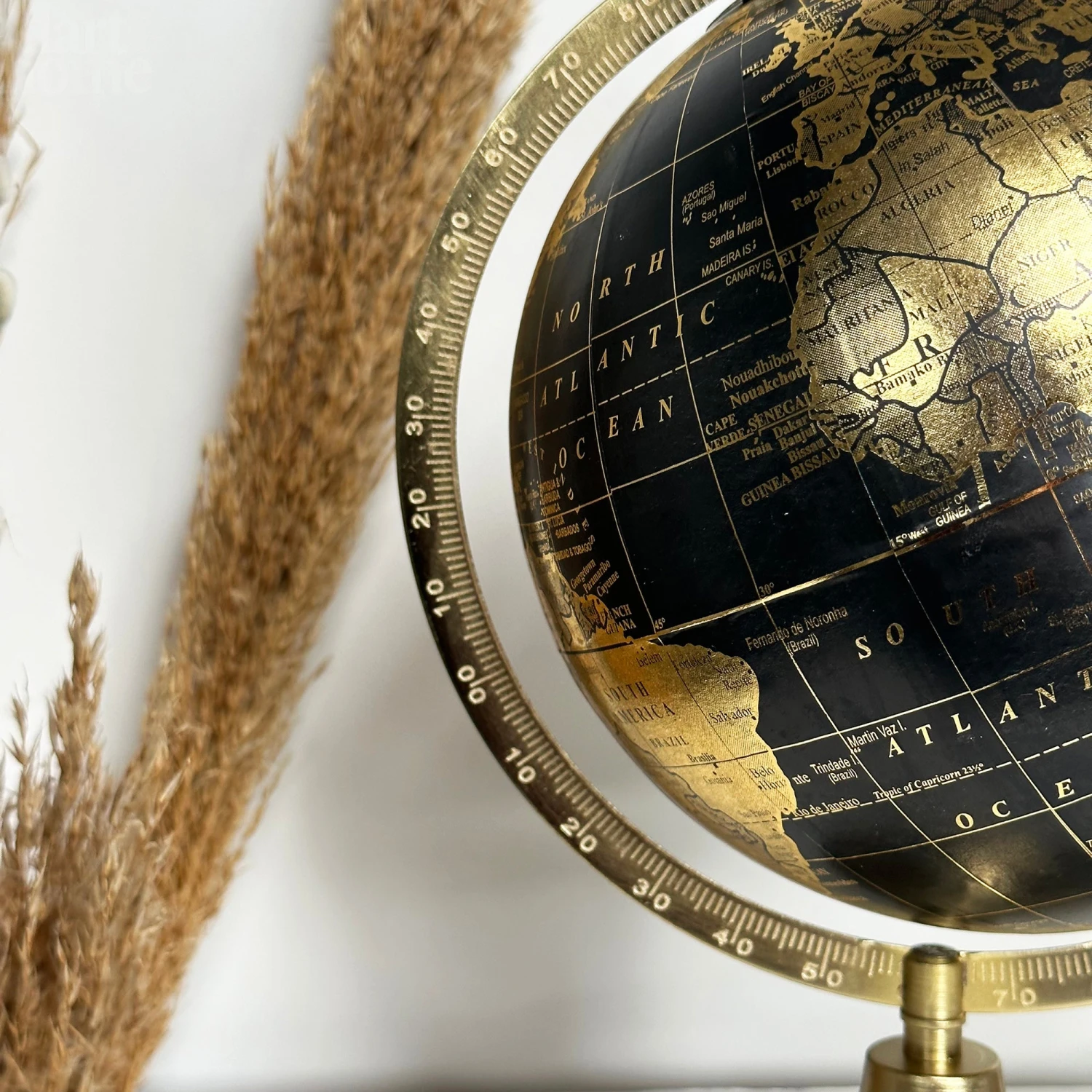 Darthome Limited Decorative Globe On Gold Metal Stand 8 Darthome Limited Decorative Globe On Gold Metal Stand - Image 8