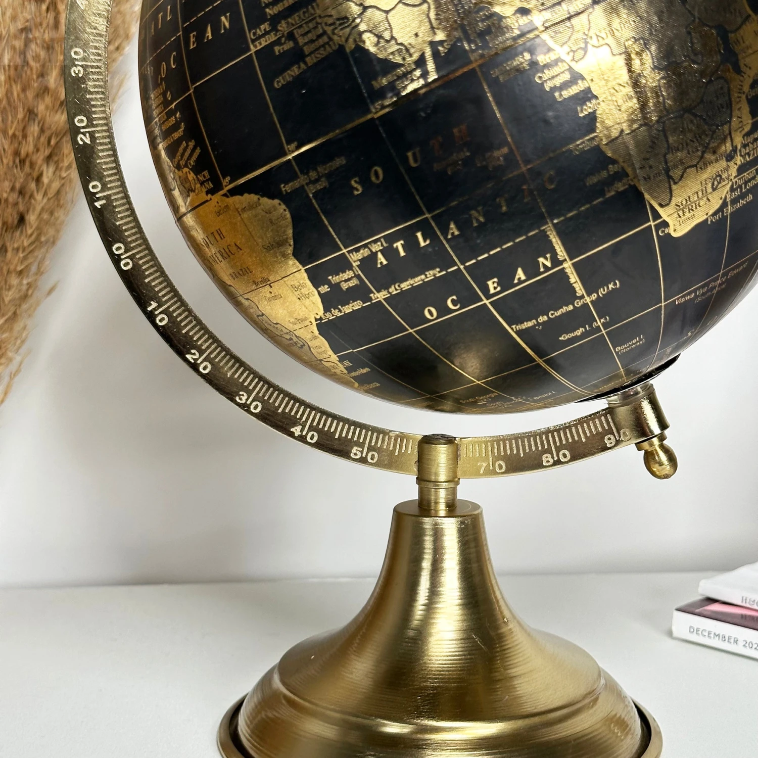 Darthome Limited Decorative Globe On Gold Metal Stand 9 Darthome Limited Decorative Globe On Gold Metal Stand - Image 9