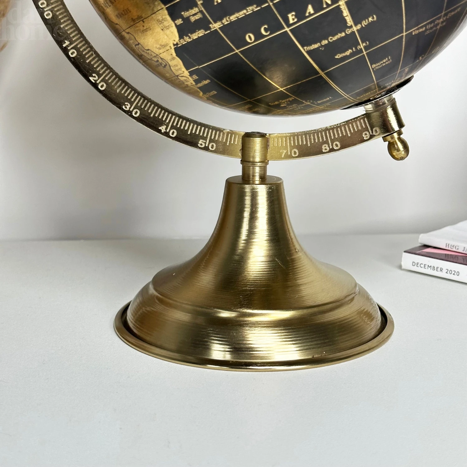 Darthome Limited Decorative Globe On Gold Metal Stand 10 Darthome Limited Decorative Globe On Gold Metal Stand - Image 10