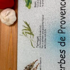 Darthome Limited Glass Chopping Board Herbs De Provence -Decor Garden Shop IMG E2907