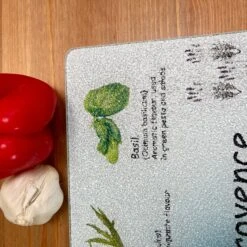 Darthome Limited Glass Chopping Board Herbs De Provence -Decor Garden Shop IMG E2908