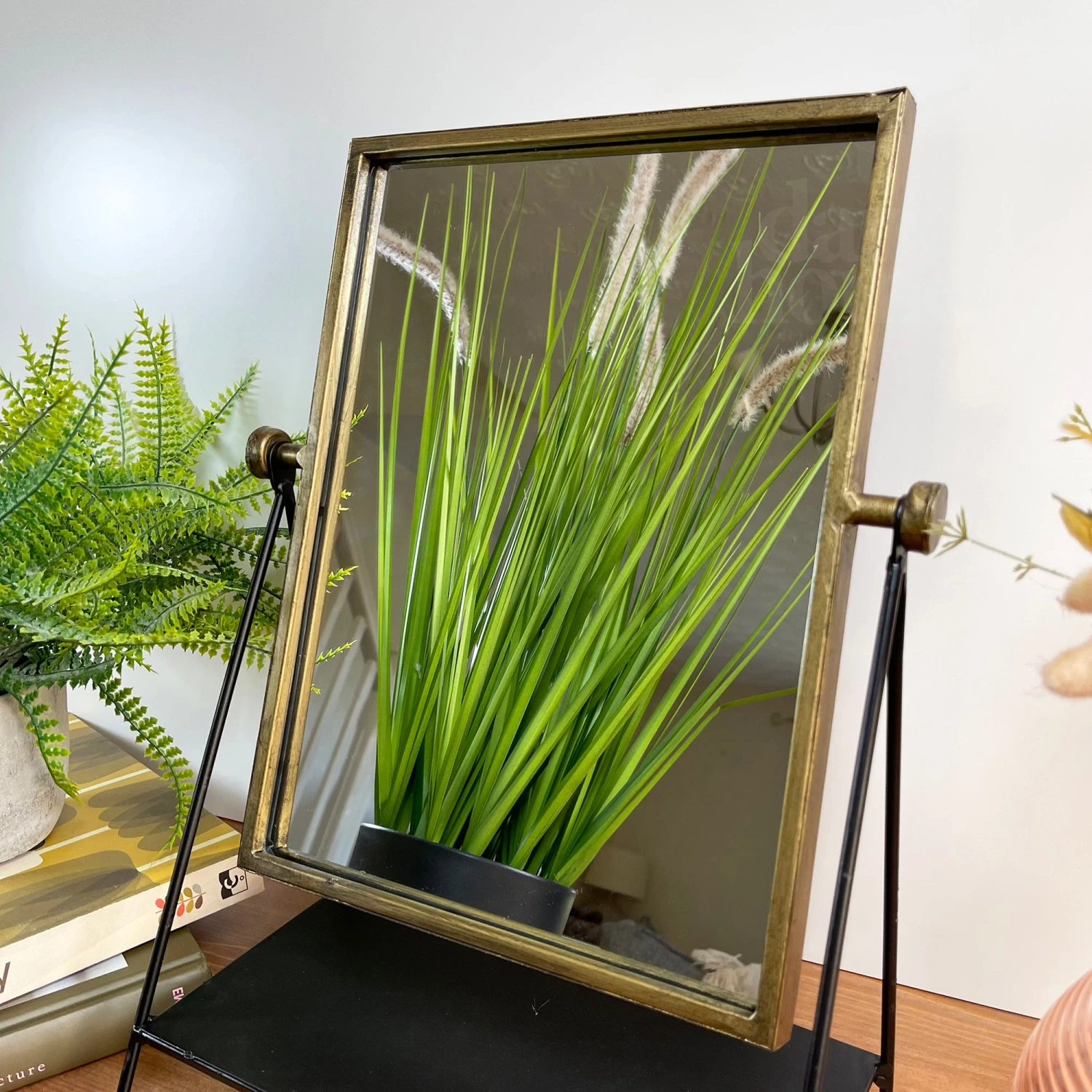 Darthome Limited Standing Gold Rectangular Cheval Mirror 2 Darthome Limited Standing Gold Rectangular Cheval Mirror - Image 2