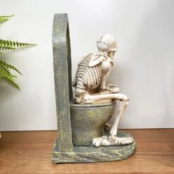 Darthome Limited Halloween Skeleton On The Toilet Ornament 11 Darthome Limited Halloween Skeleton On The Toilet Ornament -Decor Garden Shop IMG E2962