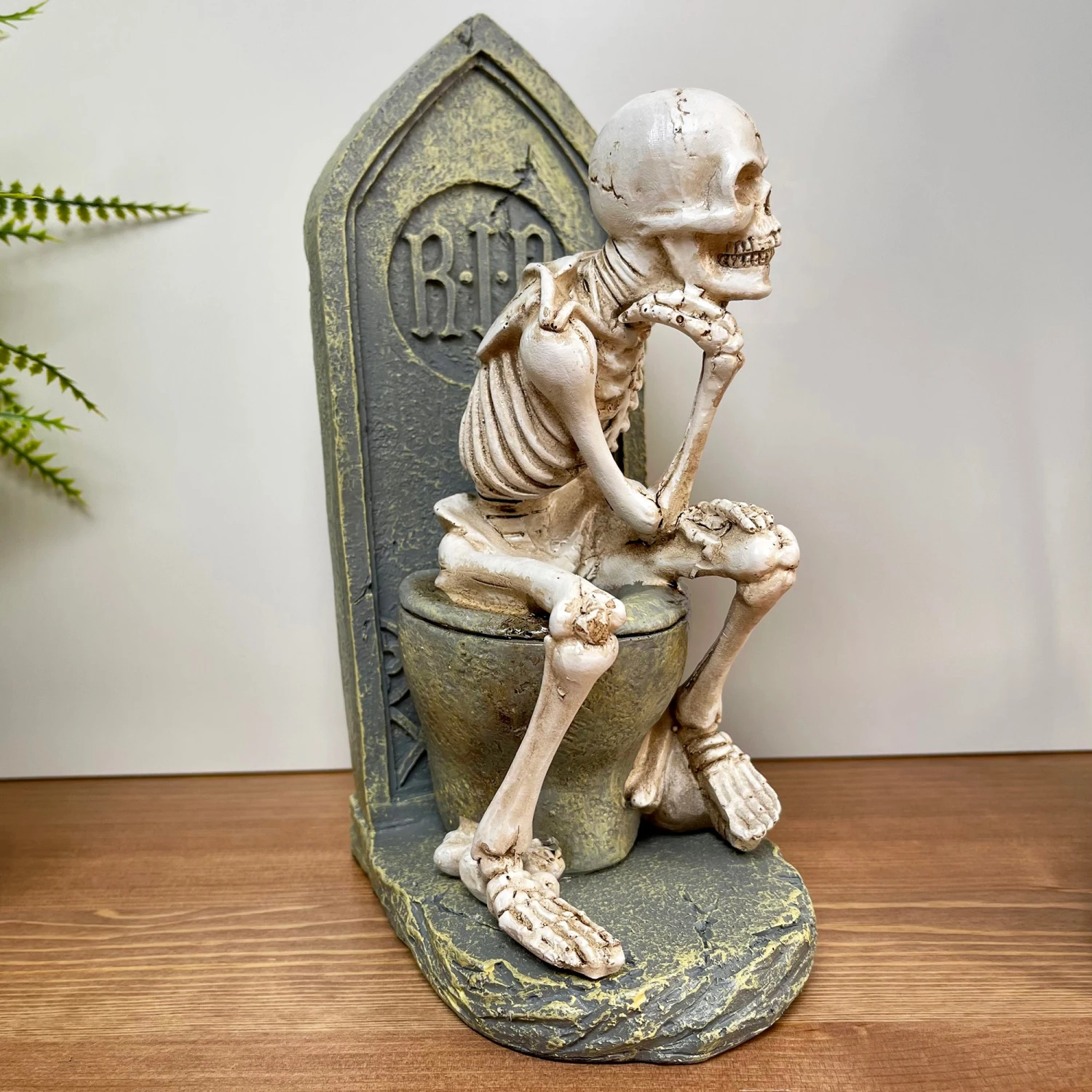 Darthome Limited Halloween Skeleton On The Toilet Ornament 8 Darthome Limited Halloween Skeleton On The Toilet Ornament - Image 8