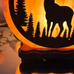 Darthome Limited Winter Stag Salt Lamp 16 Darthome Limited Winter Stag Salt Lamp -Decor Garden Shop IMG E2983