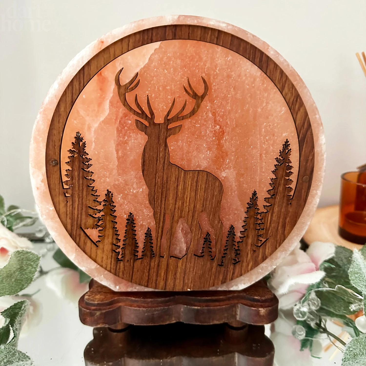 Darthome Limited Winter Stag Salt Lamp 4 Darthome Limited Winter Stag Salt Lamp - Image 4
