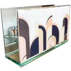 Darthome Limited Abstract Art Deco Double Tealight Holder -Decor Garden Shop IMG E3007copy