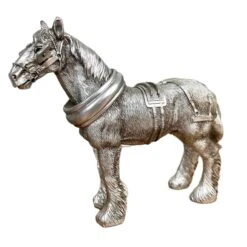 Darthome Limited Silver Shire Horse Figurine 19 Darthome Limited Silver Shire Horse Figurine -Decor Garden Shop IMG E3066copy 2