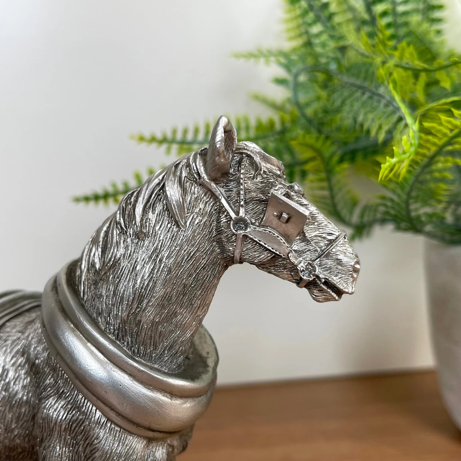 Darthome Limited Silver Shire Horse Figurine 9 Darthome Limited Silver Shire Horse Figurine - Image 9