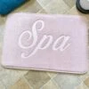 Darthome Limited Pink 'Spa' Memory Foam Bath Mat