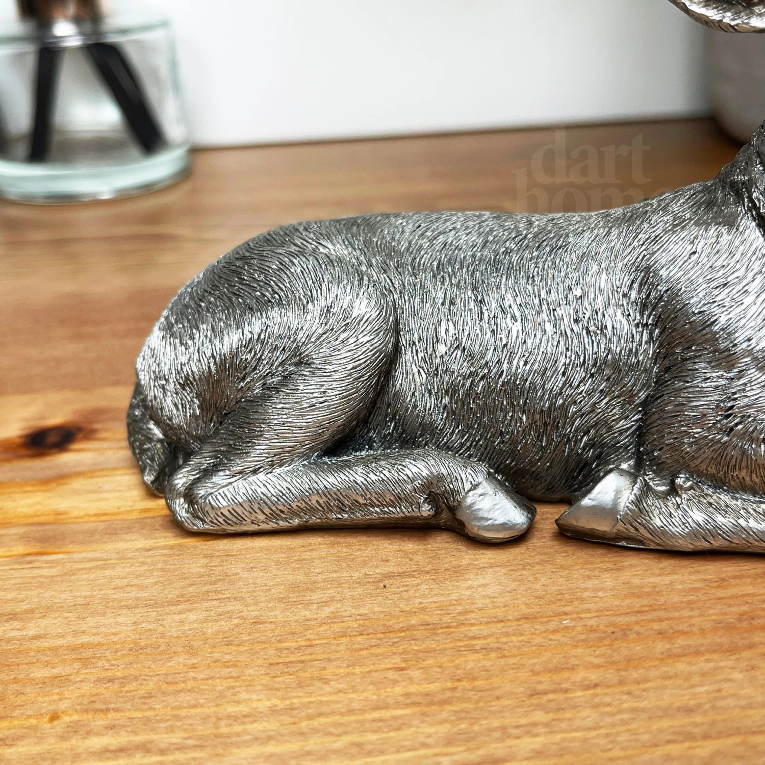Darthome Limited Silver Laying Stag Figurine 5 Darthome Limited Silver Laying Stag Figurine - Image 5