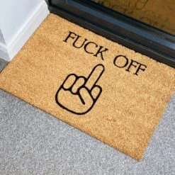 Darthome Limited F**k Off Coir Door Mat