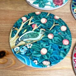 Darthome Limited William Morris Ceramic Coaster Set Of 4 -Decor Garden Shop IMG E3329