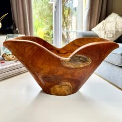 Darthome Limited Teak Root Banana Bowl -Decor Garden Shop IMG E3339 edited7